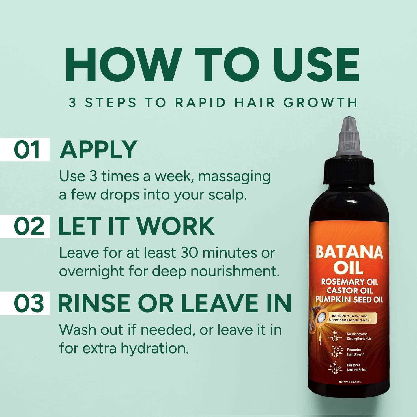 Batana Hair Growth Oil